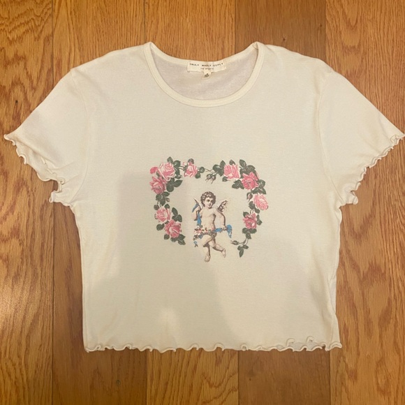 Truly Madly Deeply Cupid Baby Tee, Small - Picture 2 of 6